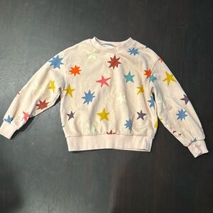 Mini Boden Star Sweatshirt 7-8